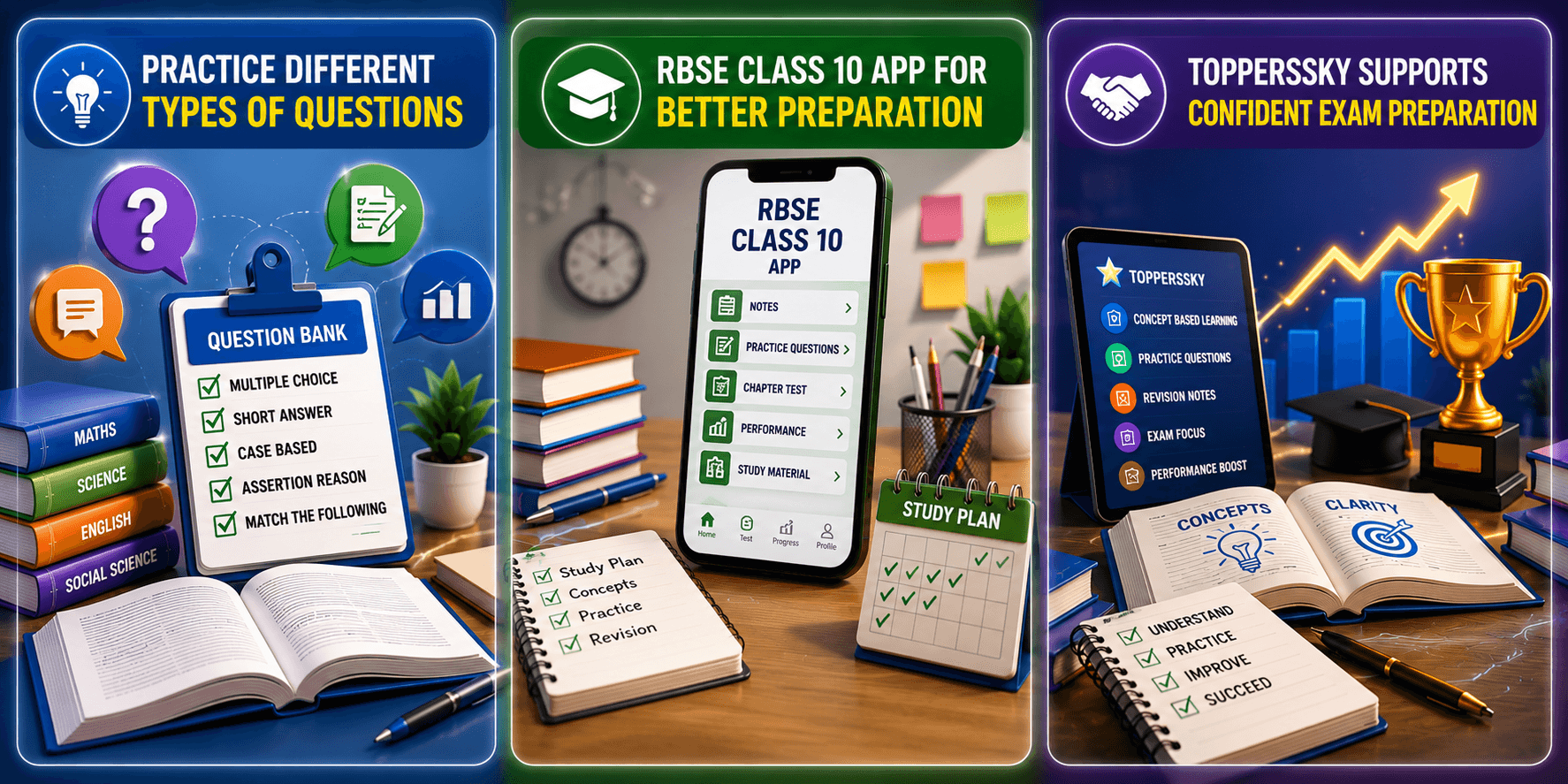 AI Quiz Dashboard - Student Progress Screen